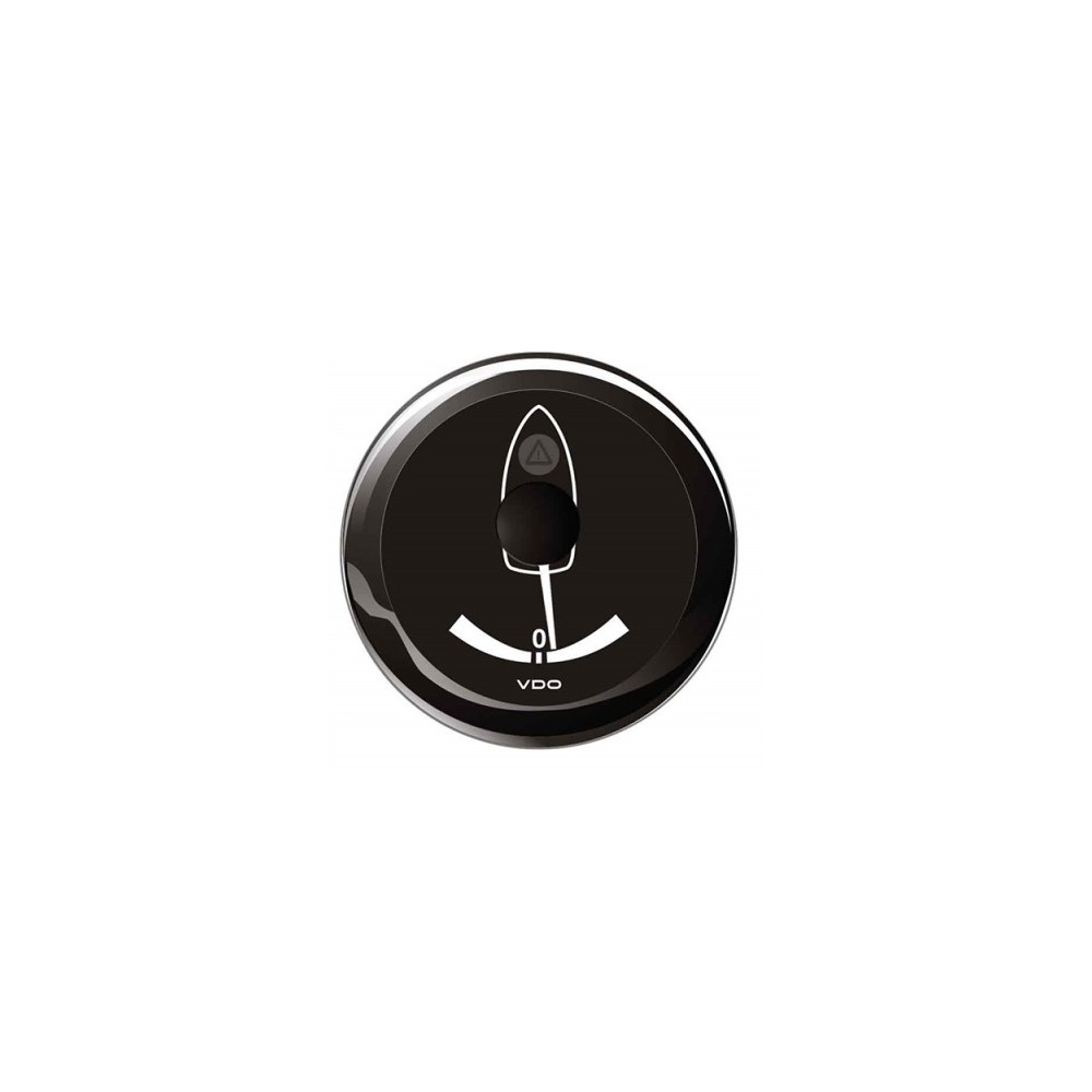 Indicatore angolo di barra 12/24V NERO