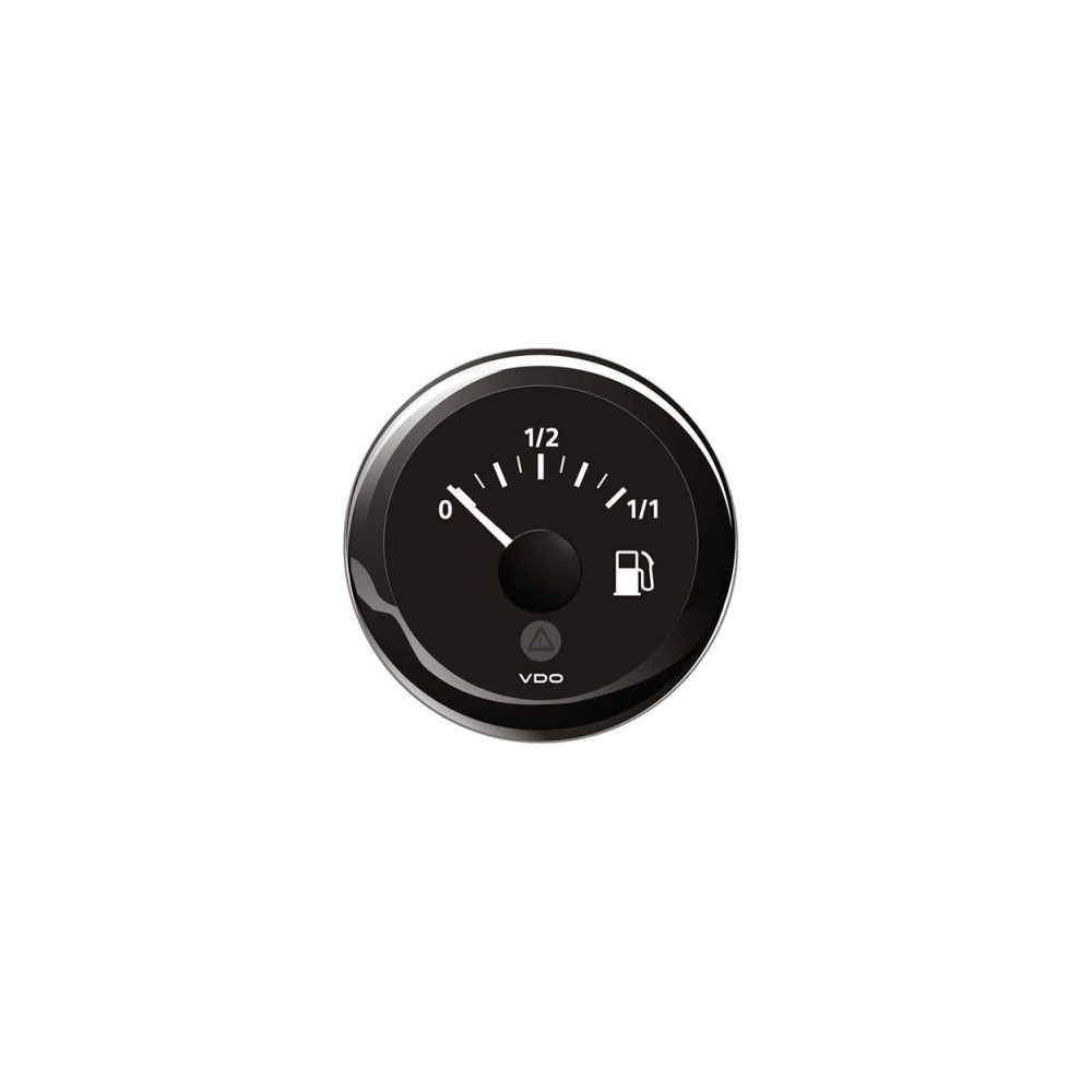 Indicatore carburante 12/24V 10/180 ohm NERO