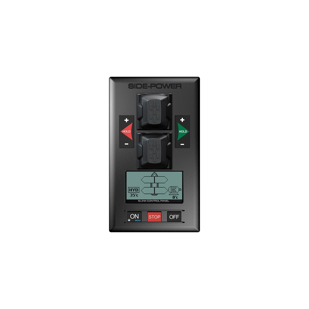 Pannello speciale S-Link doppio mod. proporzionali con display 12/24V Sleipner (Side-Power)