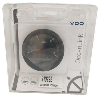 Tacometro VDO 3000 RPM NERO