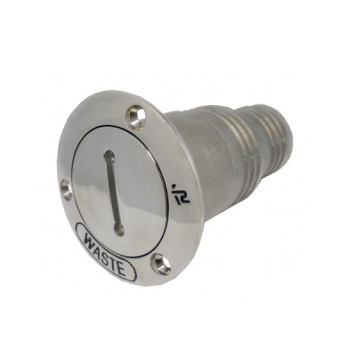 Tappo imbarco inox 316 WASTE D. 38 mm