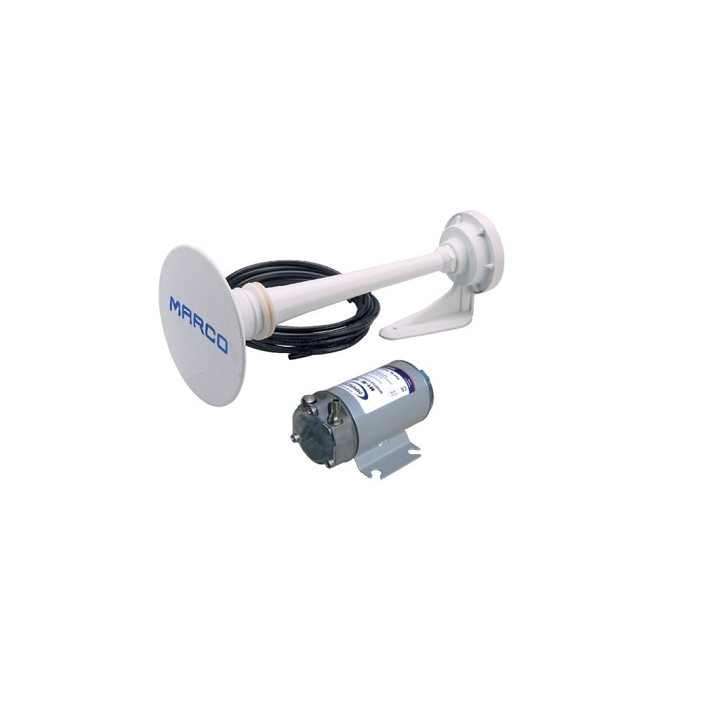 Tromba omol. RINA 24V 12/20 mt completa di compressore