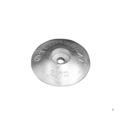 Zinco rosetta D. 70 mm