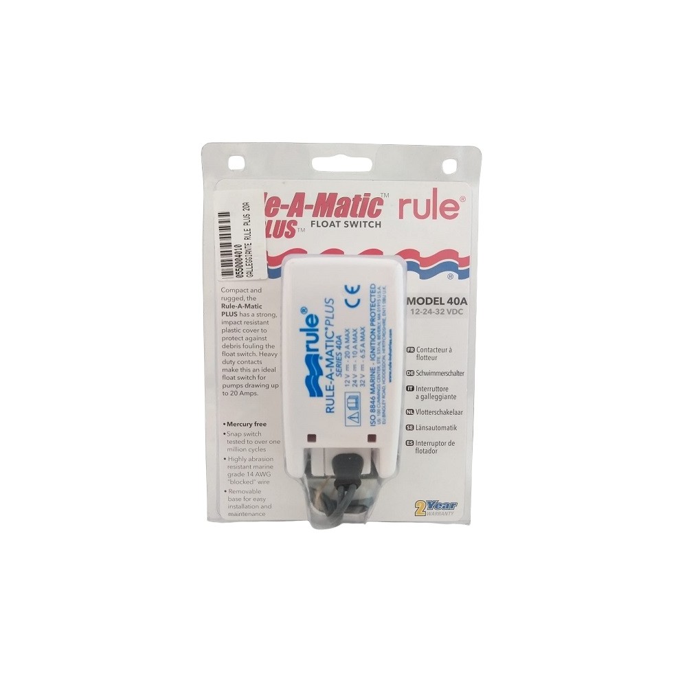 Gallegiante Rule 20A pompa sentina