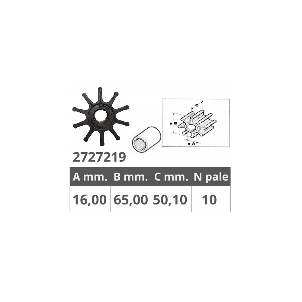 Girante Jabsco 17937-0001B