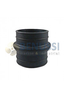 Manicotto gomma nero D. 204 mm x H 220 mm (1 onda)