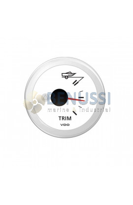 Indicatore trim BIANCO 167/10 OHM 12/24V