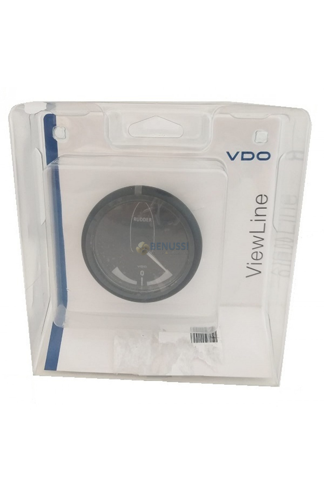 Indicatore angolo di barra 45° 12V D. 85 mm NERO